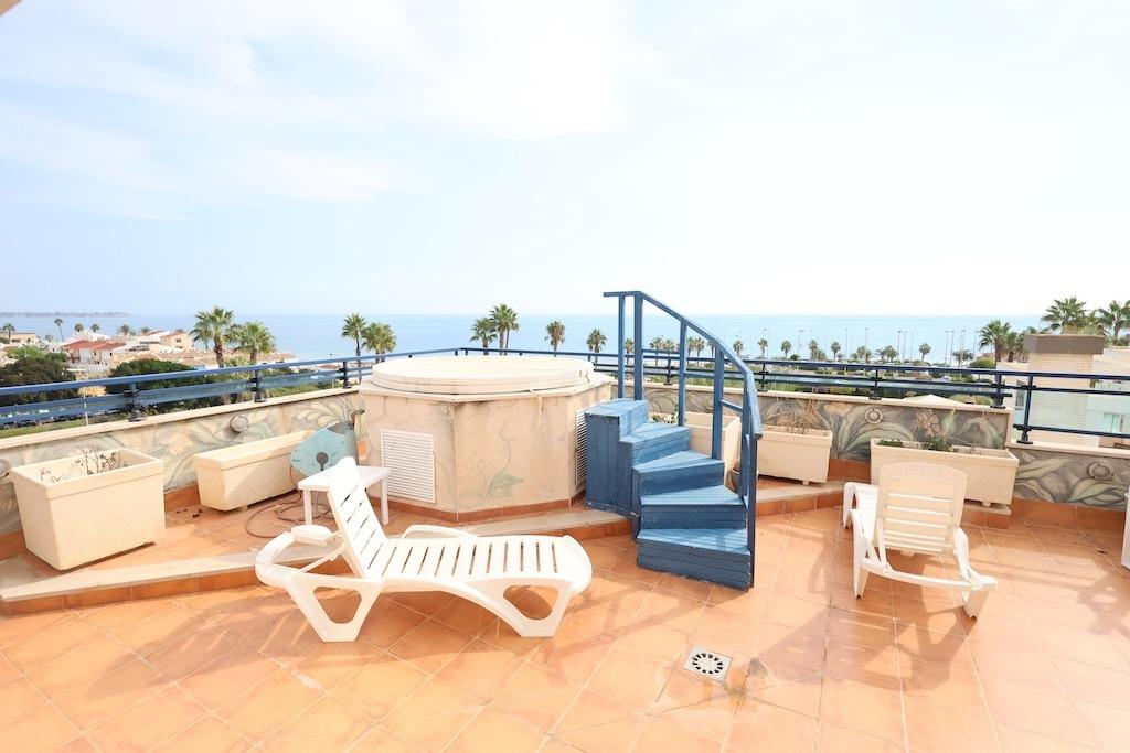 Living room in penthouse for sale in Pilar de La Horadada