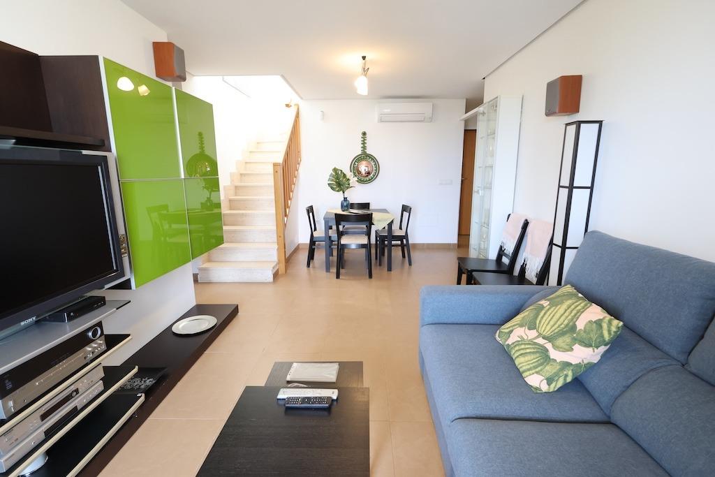 Pool area in penthouse for sale in Pilar de La Horadada