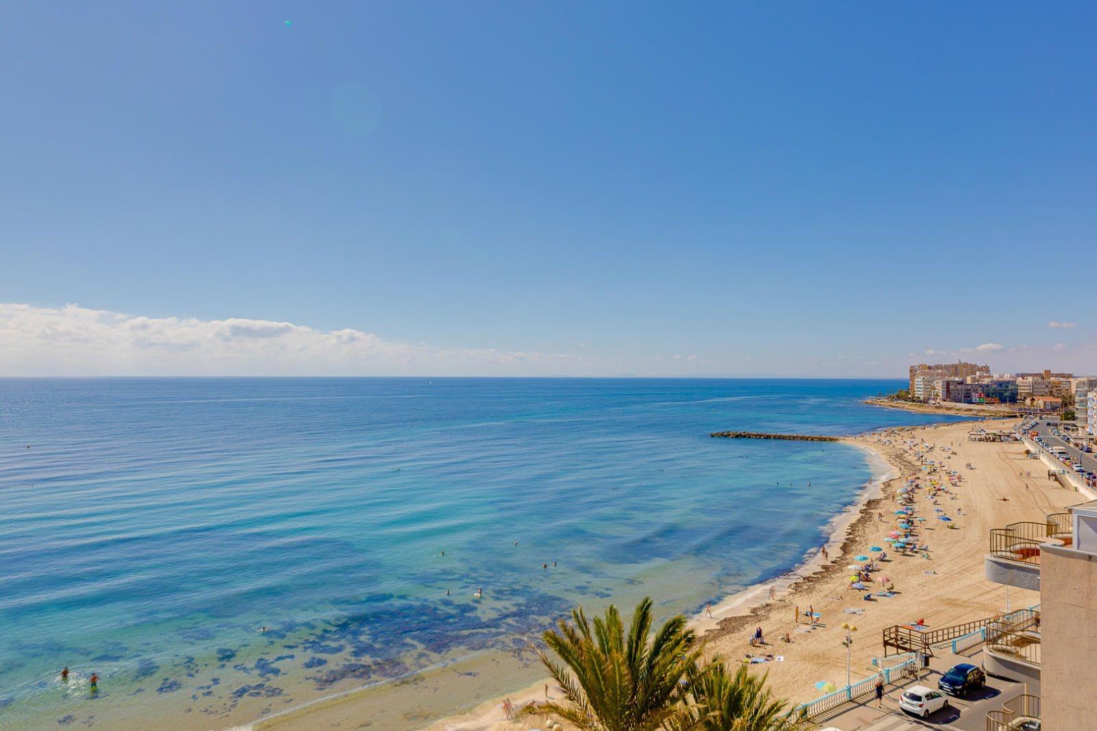 Pool area in villa for sale in Torrevieja