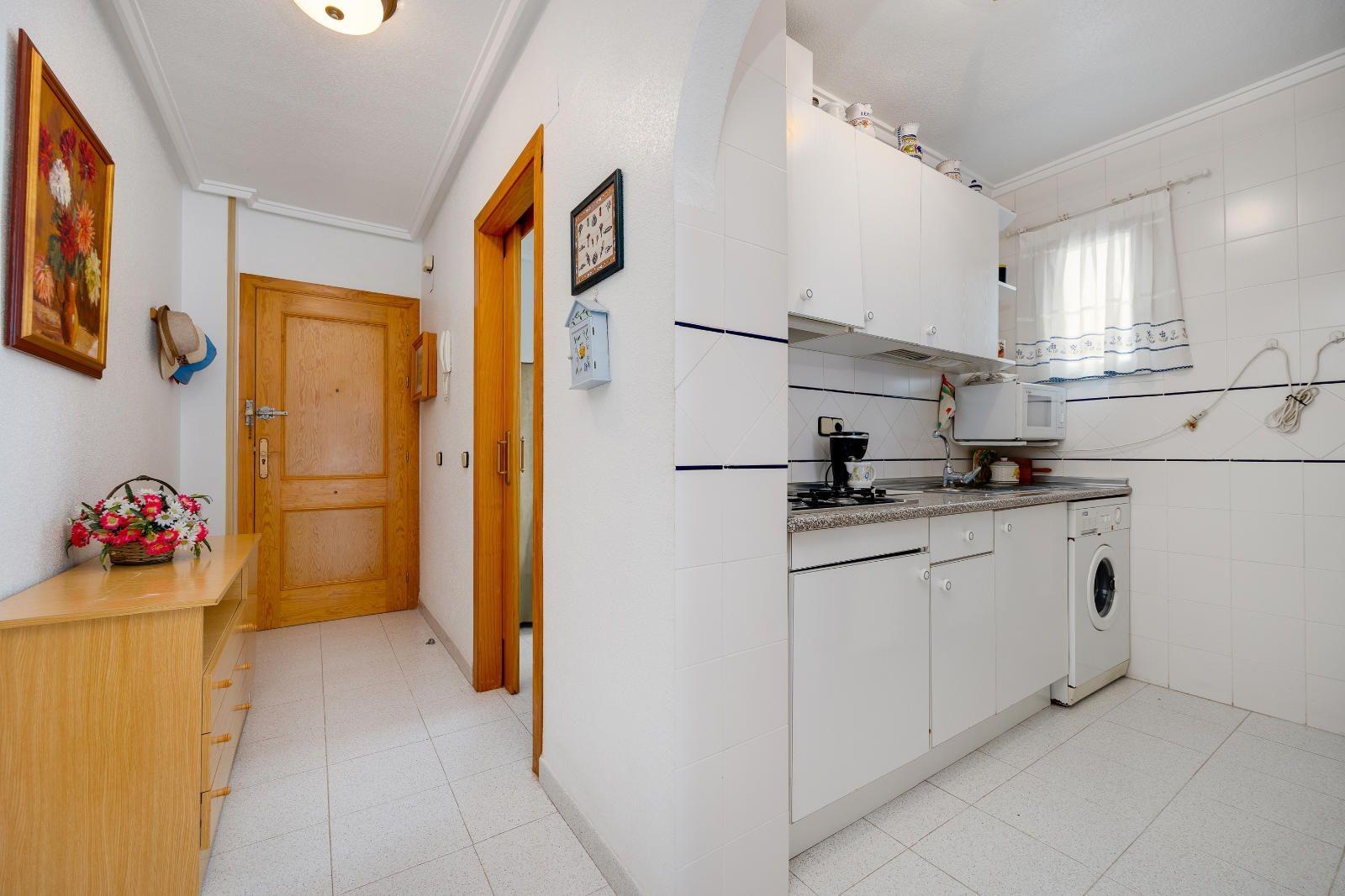Pool area in apartment for sale in Torrevieja