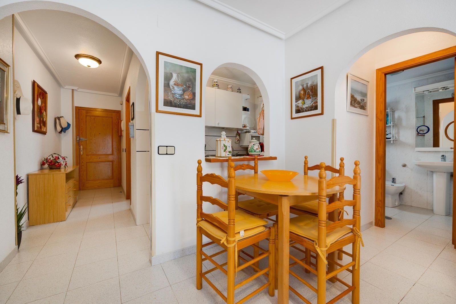 Dining area in apartment for sale in Torrevieja