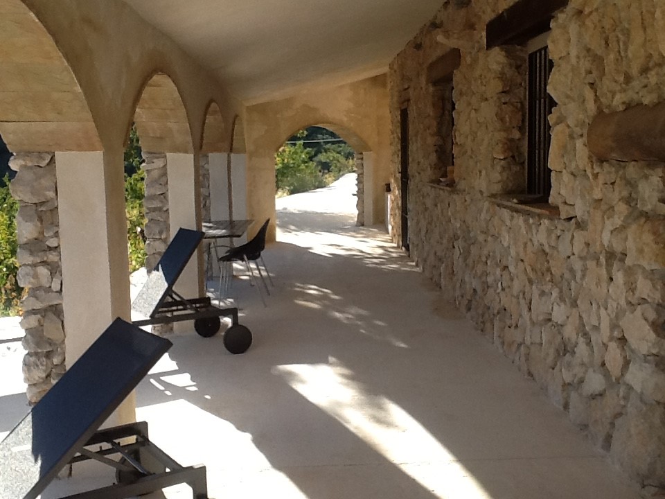 Terrace in finca for sale in Tarbena