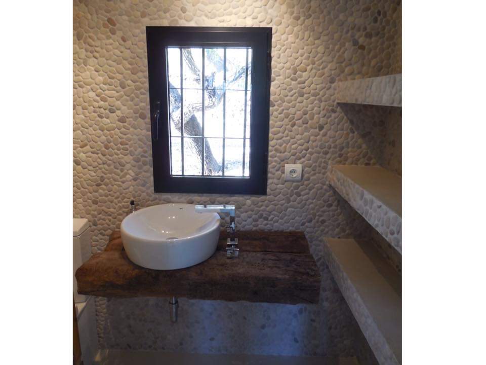 Dining area in finca for sale in Tarbena