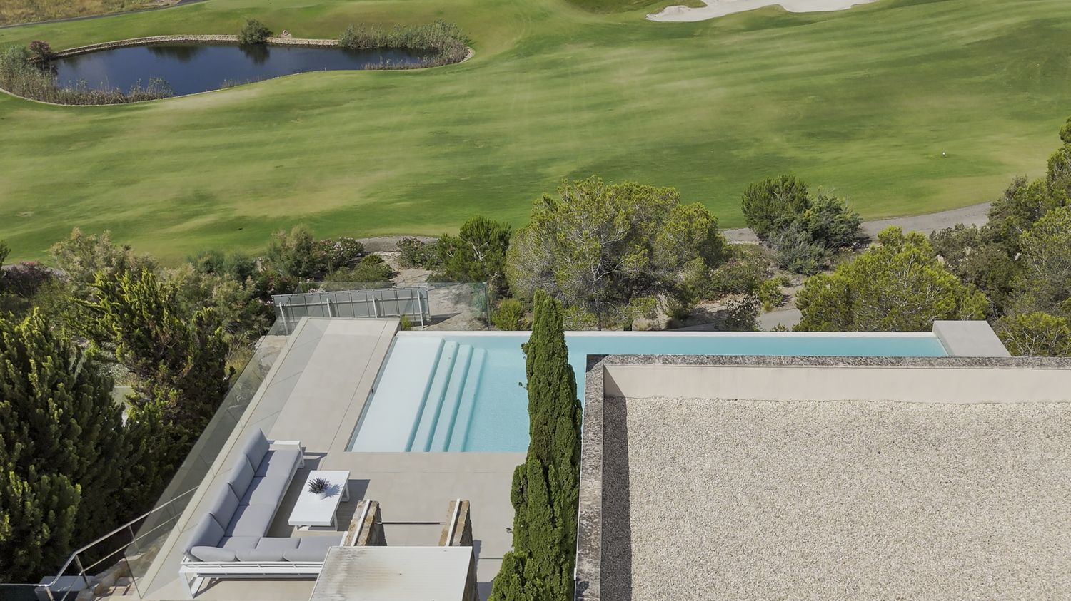Living room in villa for sale in Orihuela