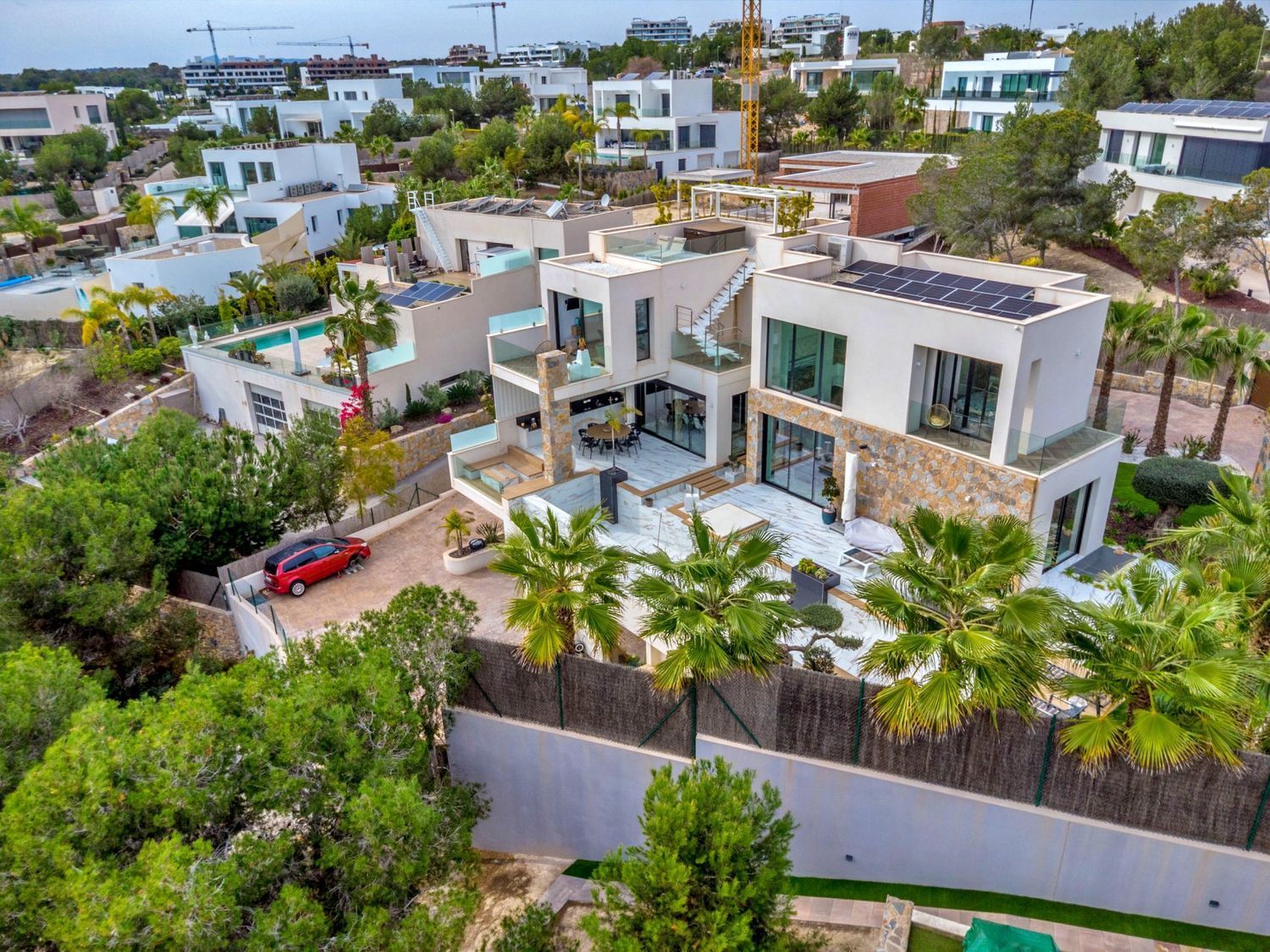 Exterior view in villa for sale in Orihuela