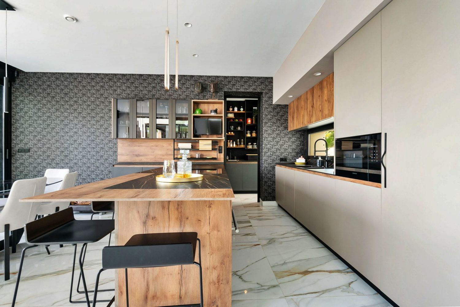 Kitchen in villa for sale in Orihuela
