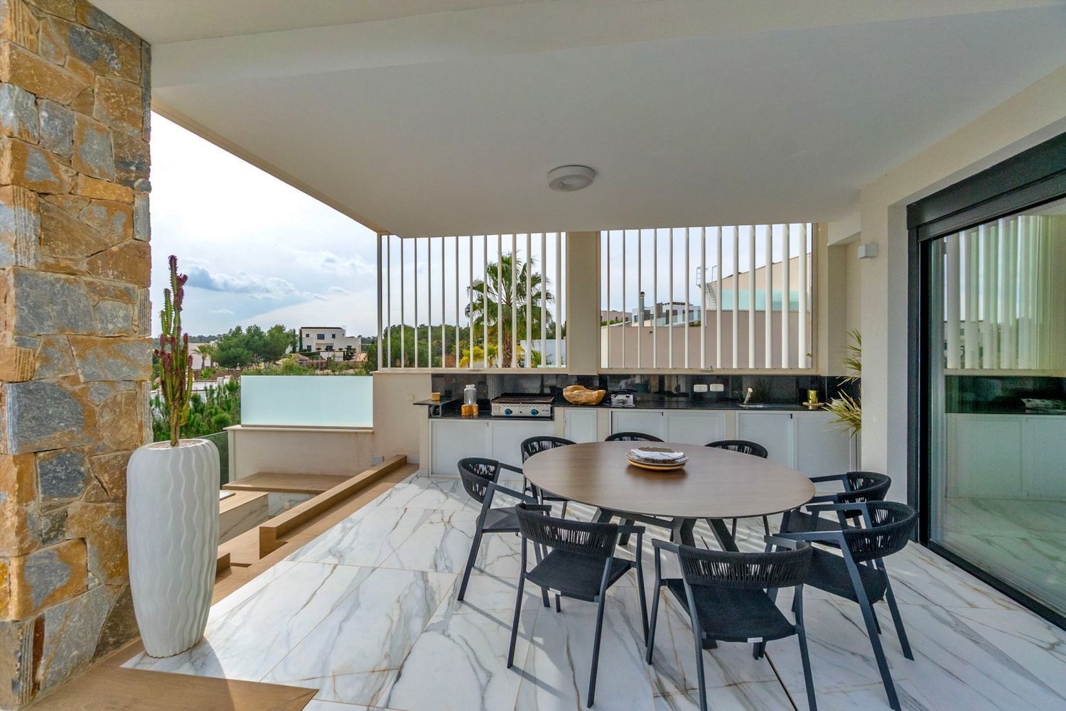 Kitchen in villa for sale in Orihuela