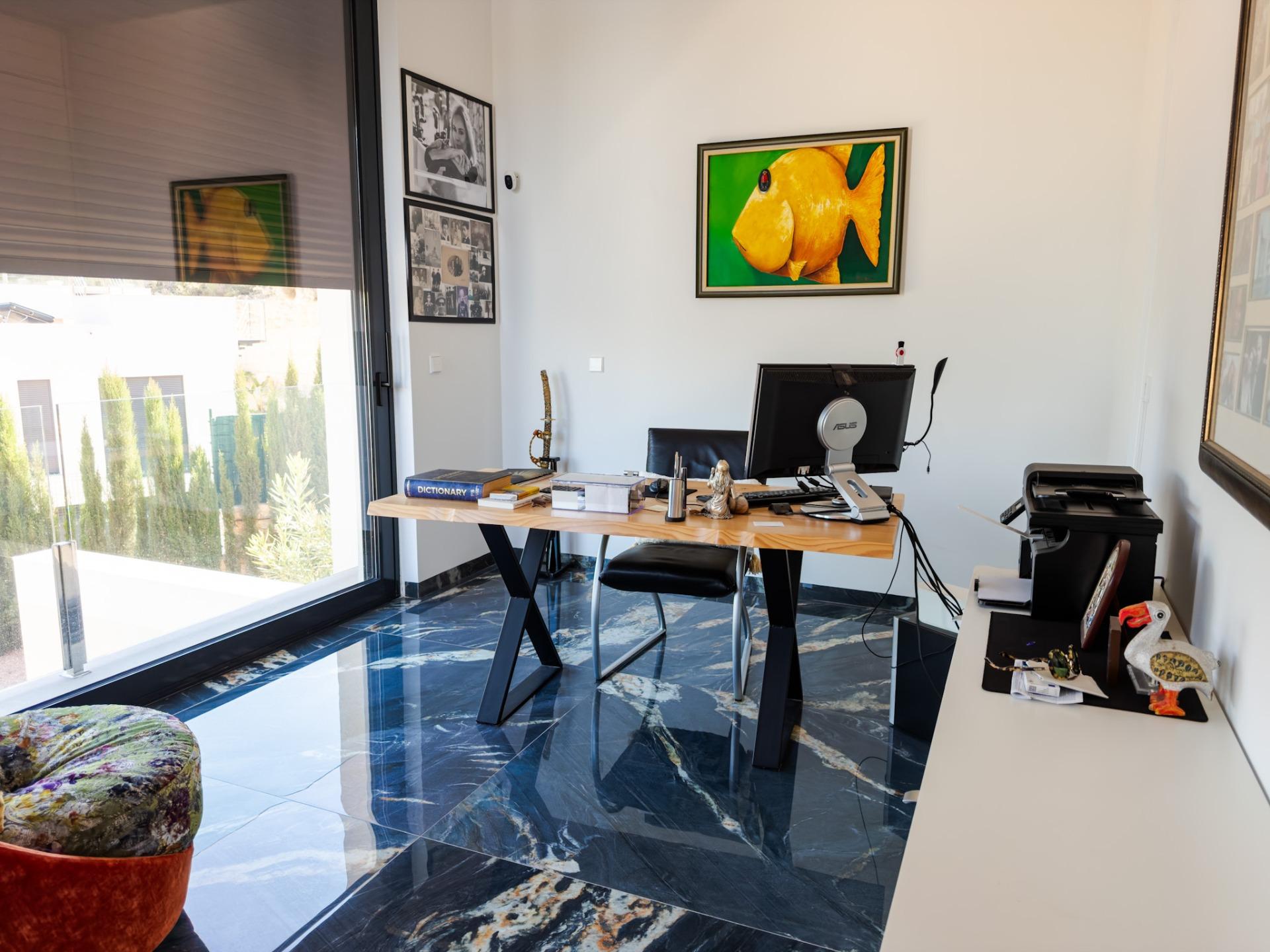 Bedroom in villa for sale in Orihuela