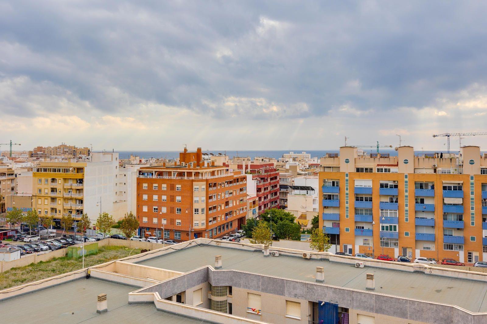 Garden in apartment for sale in Torrevieja