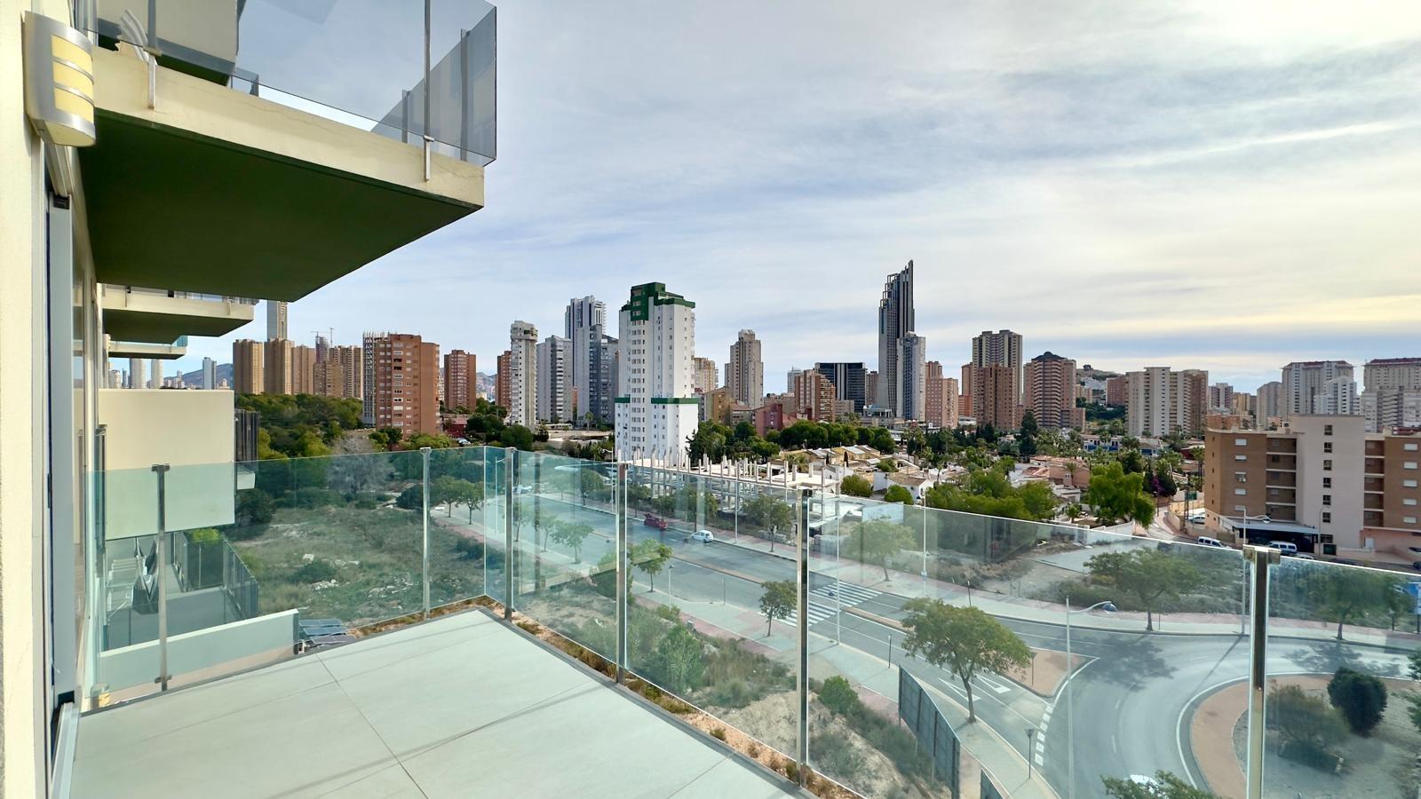 Pool area in apartment for sale in Finestrat