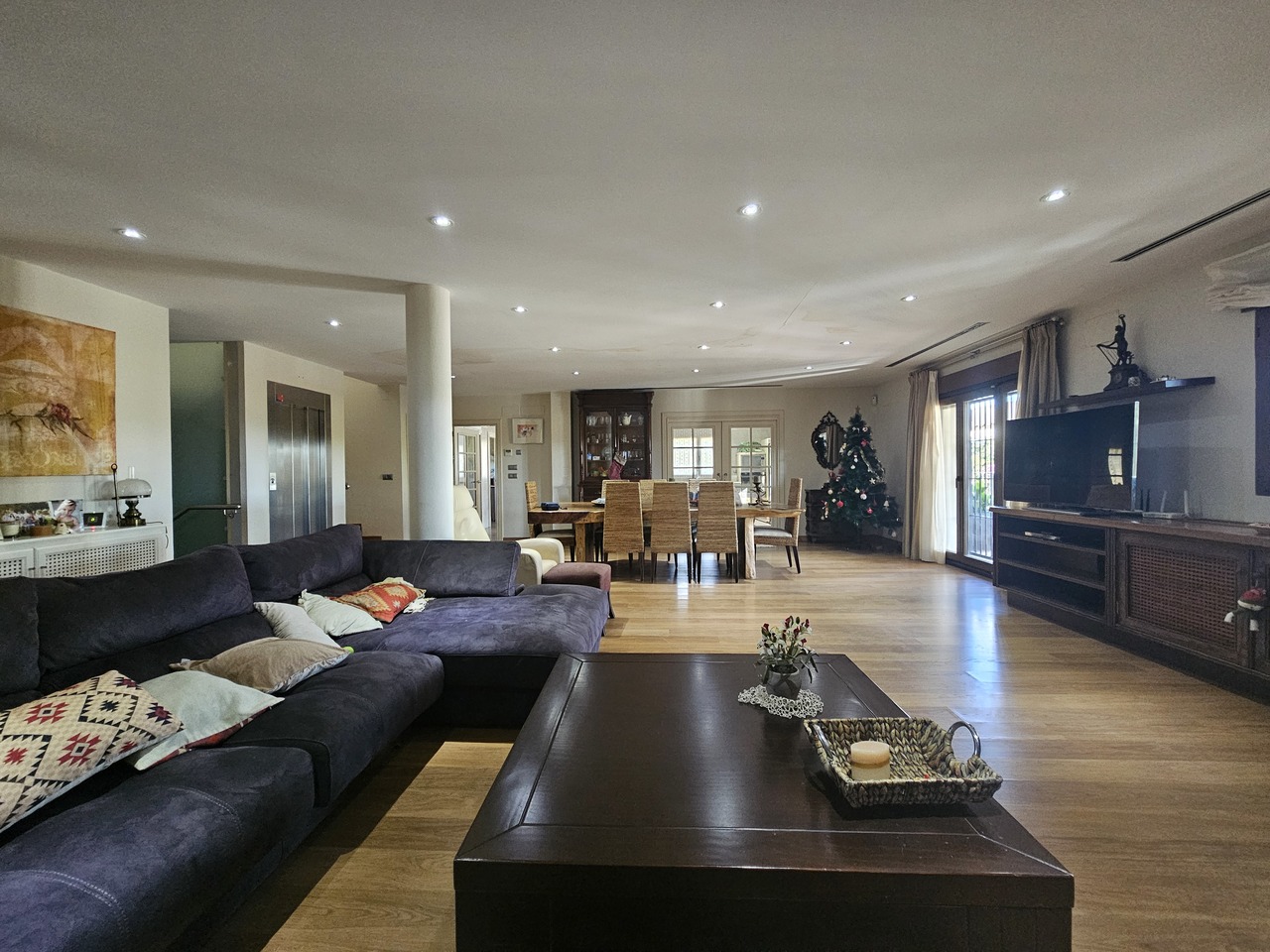 Living room in villa for sale in La Manga Club