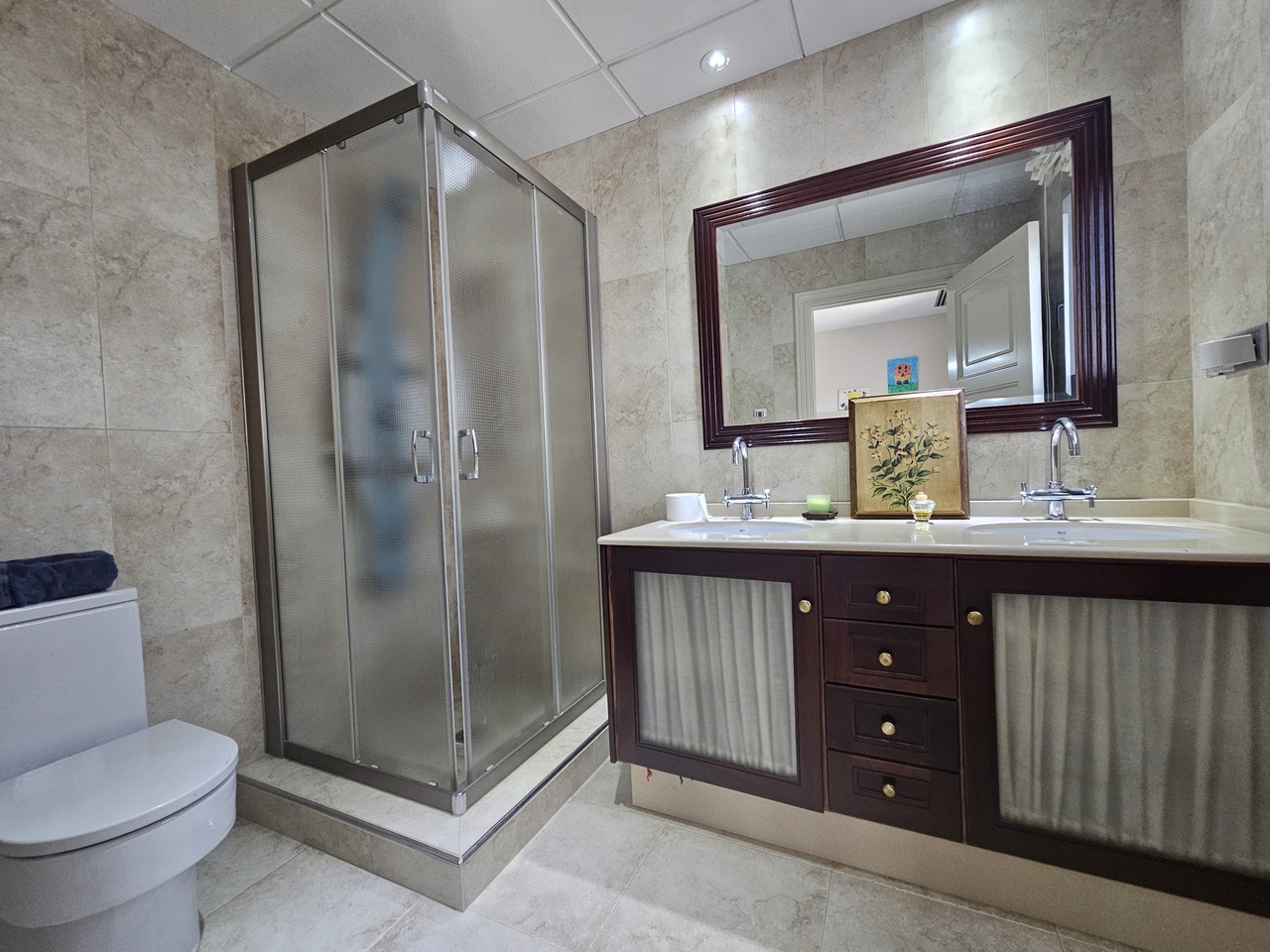 Terrace in villa for sale in La Manga Club