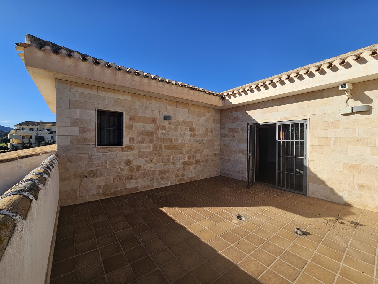 Terrace in villa for sale in La Manga Club