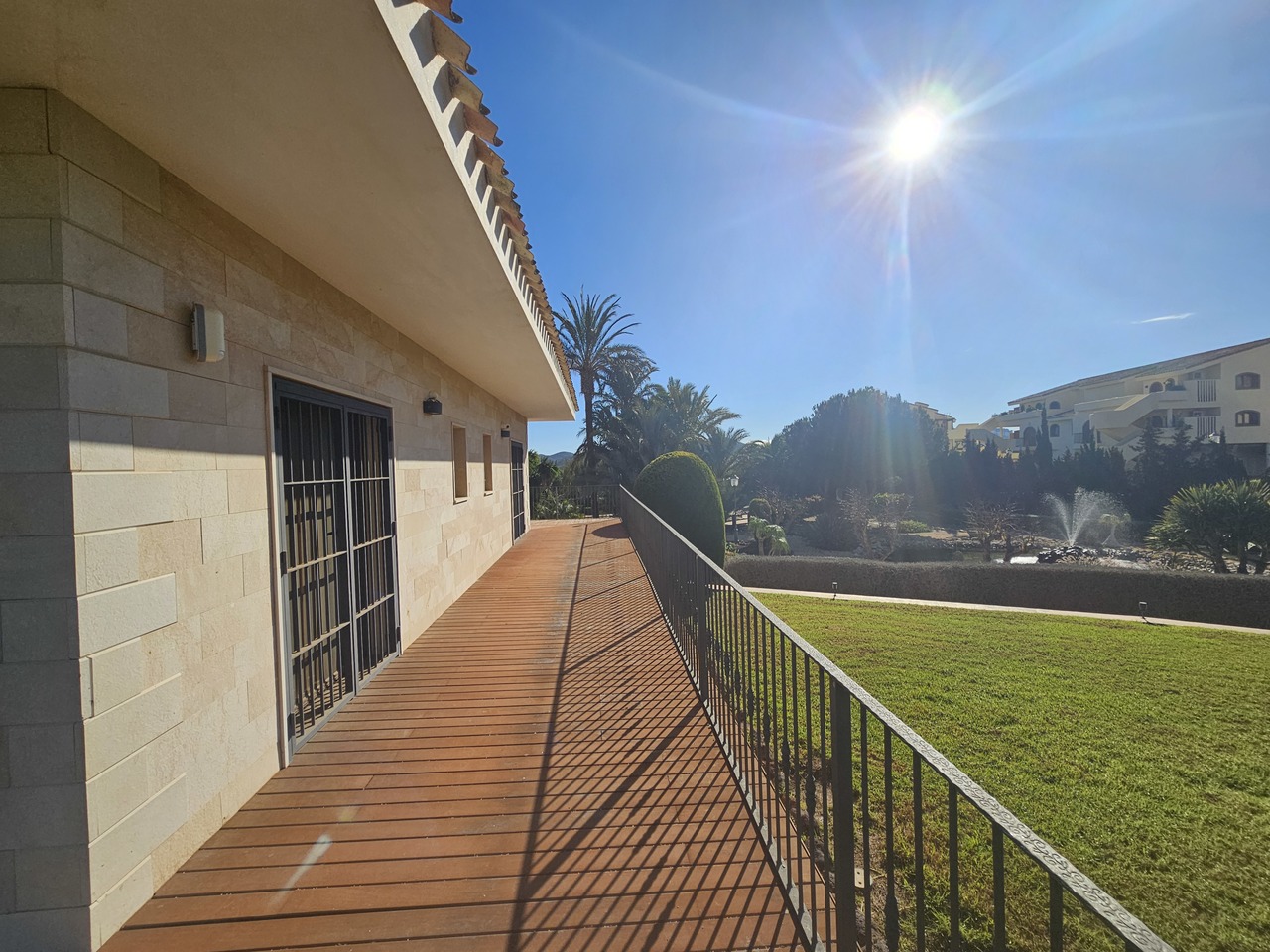 Exterior view in villa for sale in La Manga Club