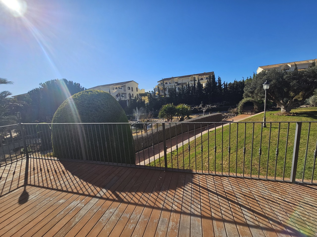 Terrace in villa for sale in La Manga Club