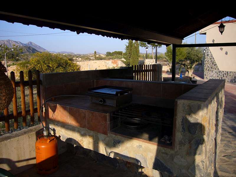 Bathroom in villa for sale in Abanilla