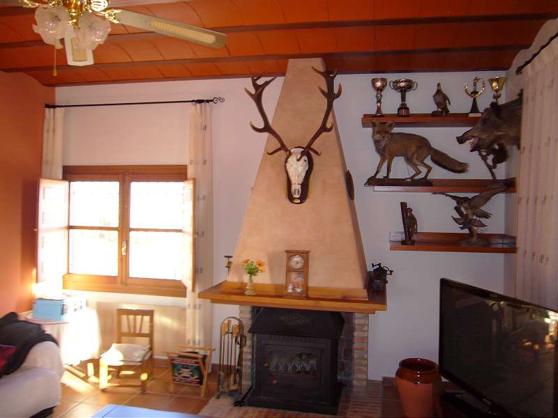 Dining area in villa for sale in Abanilla