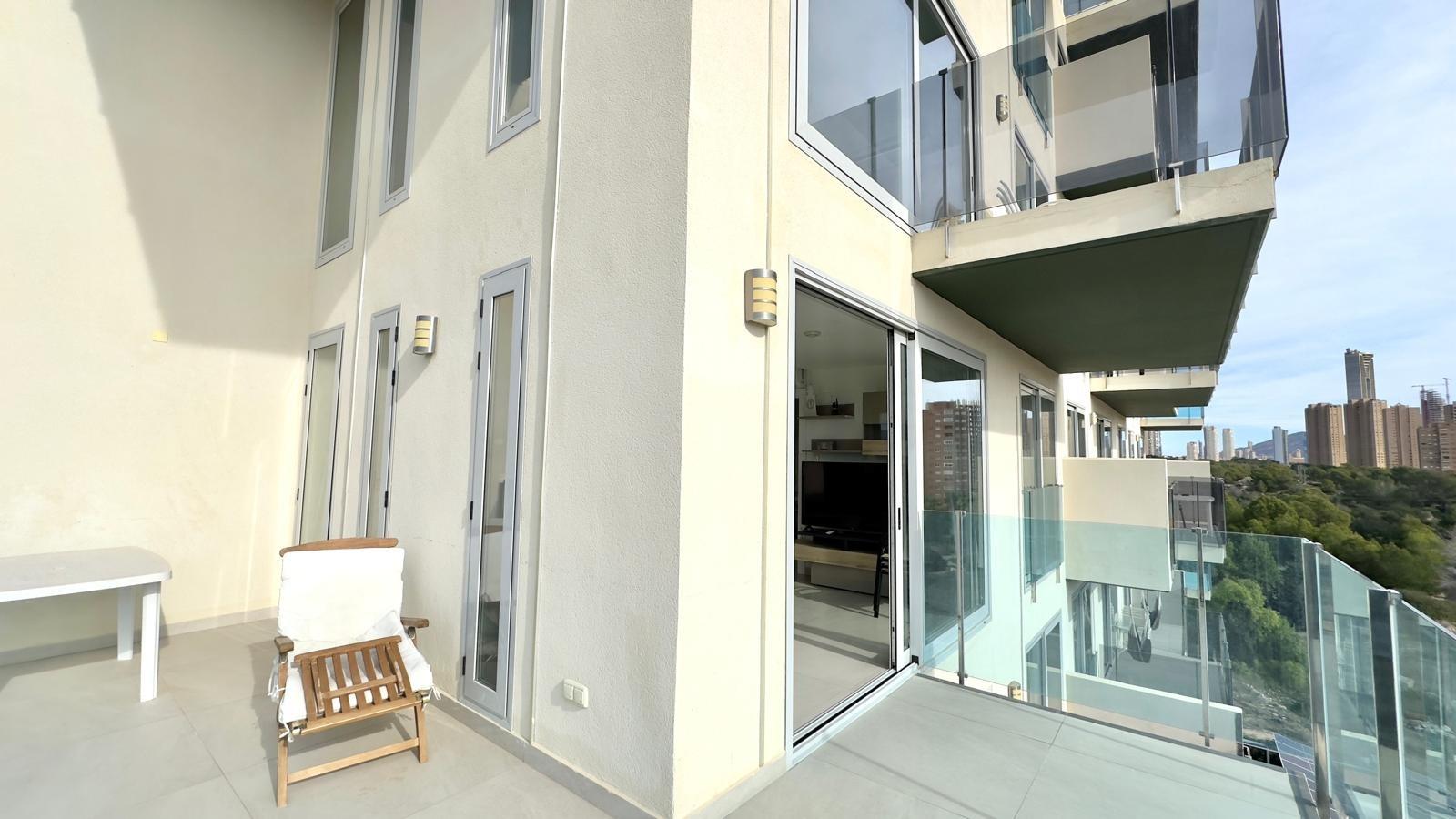 Exterior view in apartment for sale in Finestrat