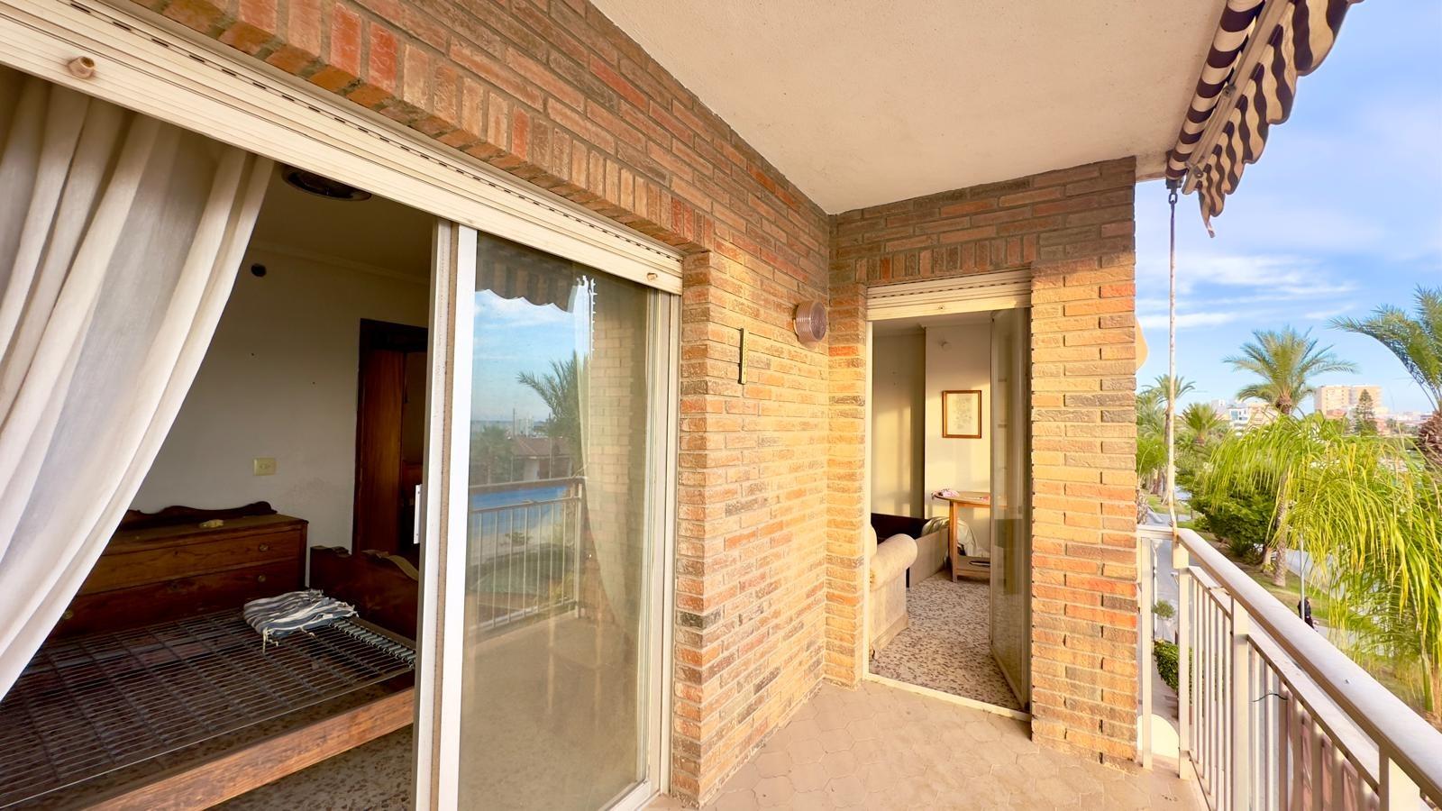Pool area in apartment for sale in Torrevieja