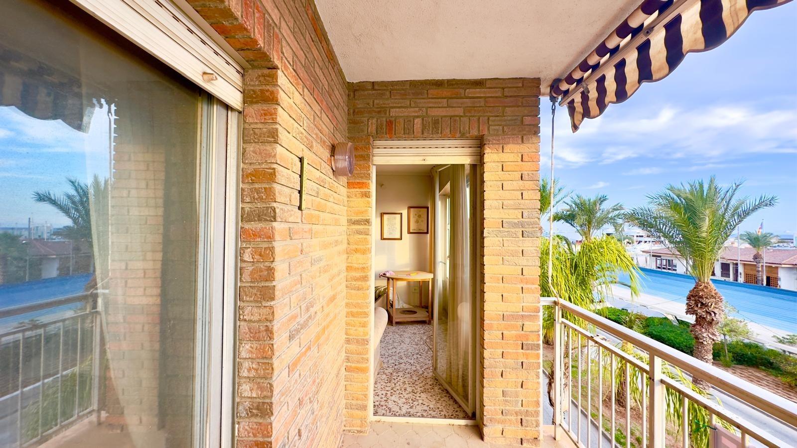 Garden in apartment for sale in Torrevieja