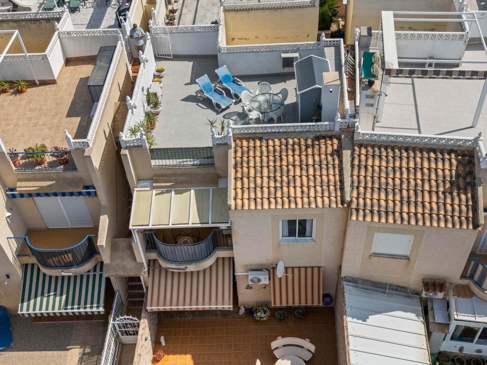 Terrace in bungalow for sale in Torrevieja
