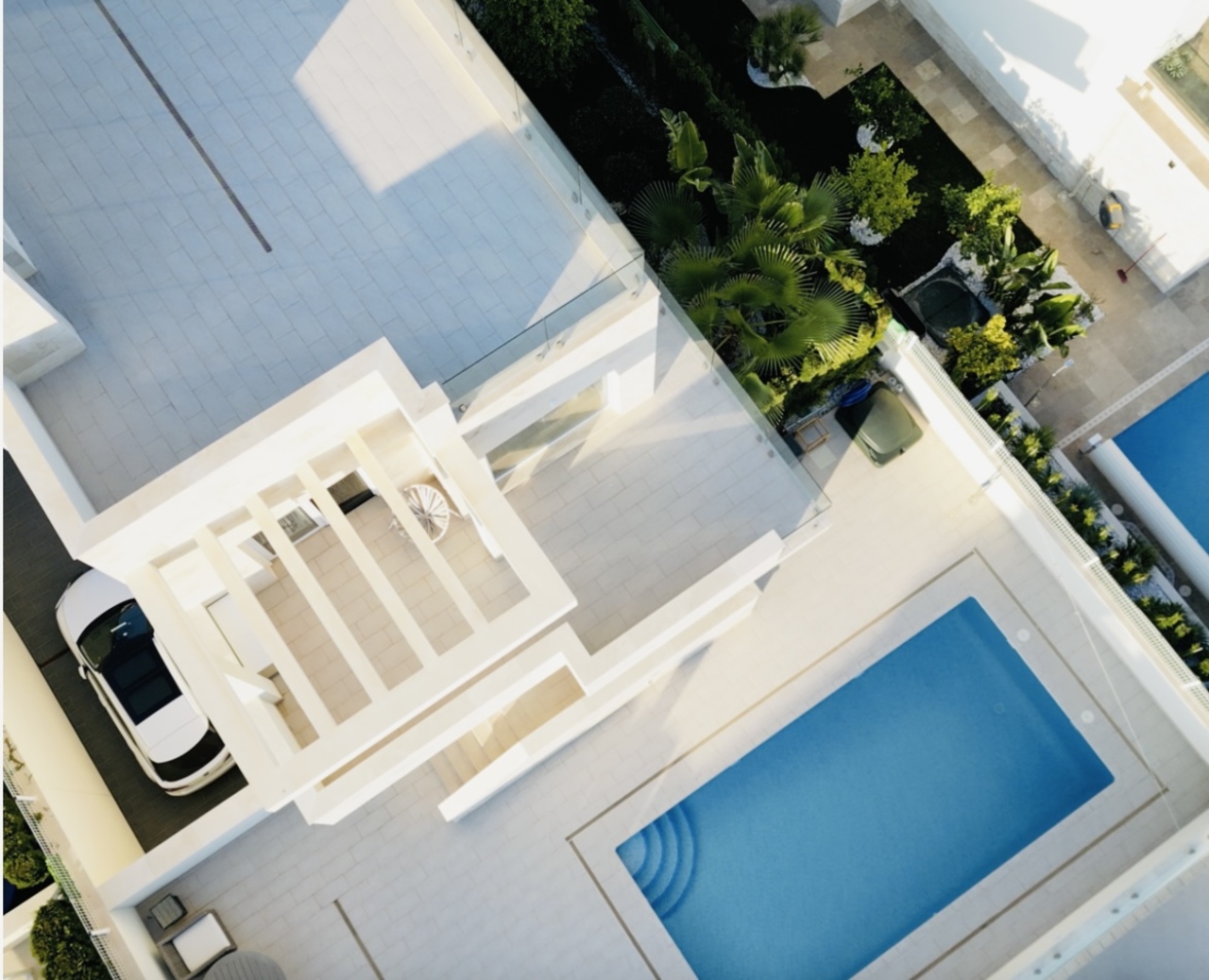 Terrace in villa for sale in La Zenia
