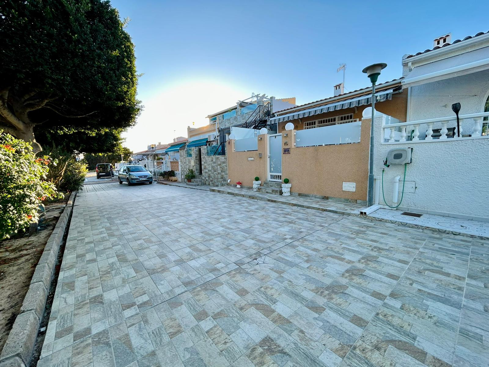 Pool area in terraced for sale in Torrevieja