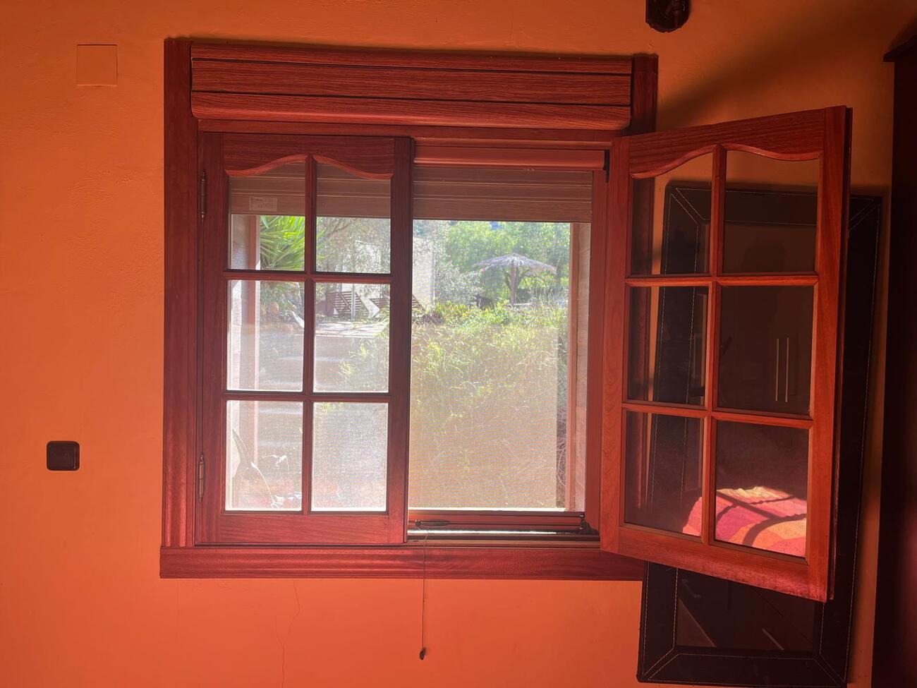 Pool area in finca for sale in Gea Y Truyols