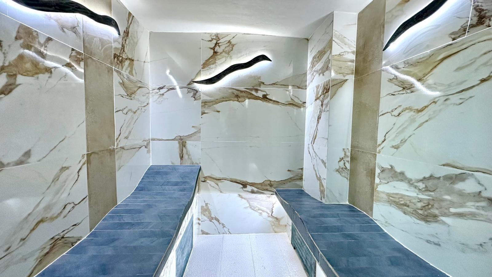 Pool area in apartment for sale in Finestrat