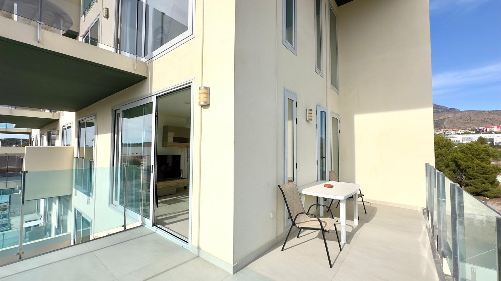 Terrace in apartment for sale in Finestrat