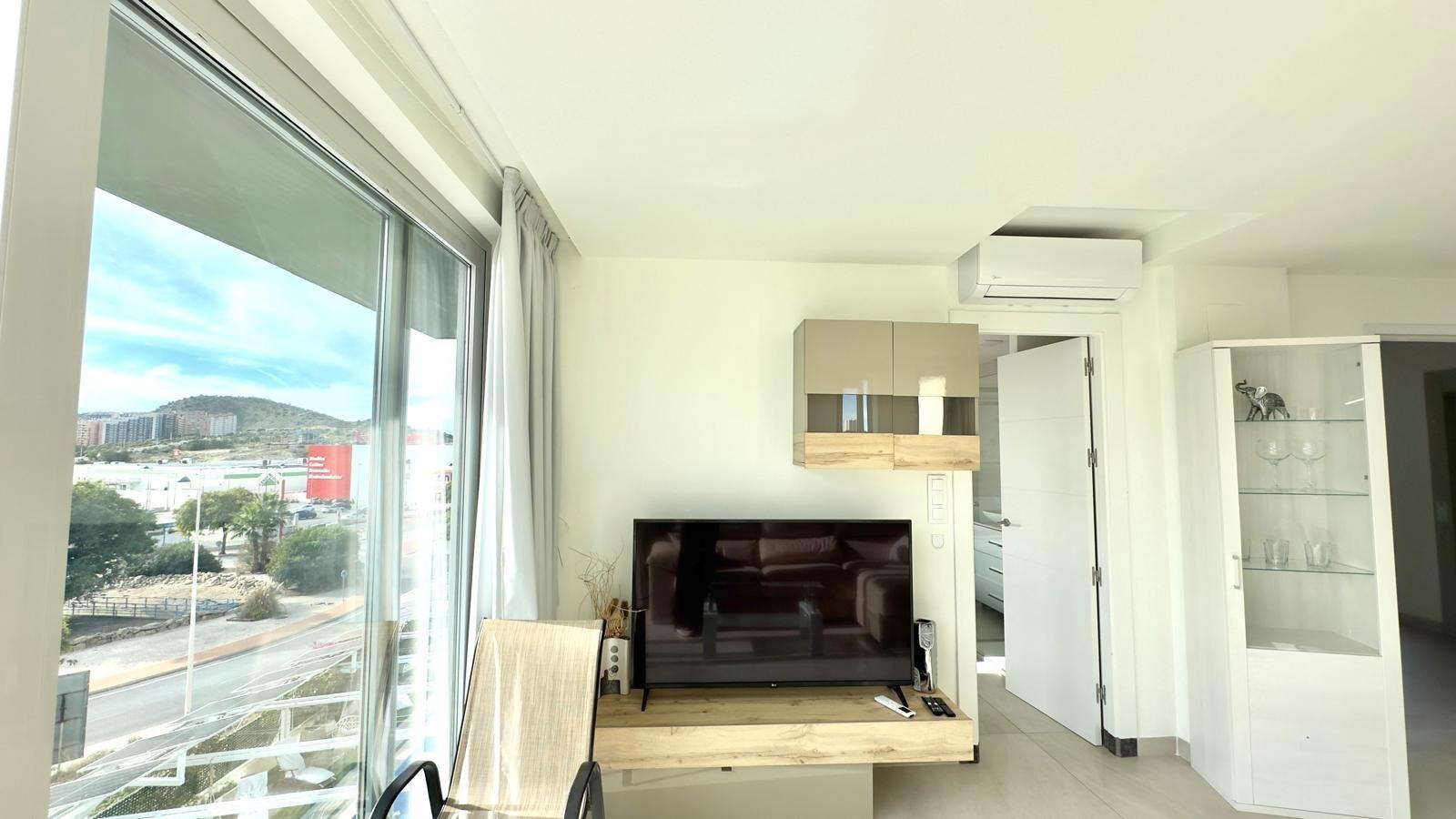Pool area in apartment for sale in Finestrat