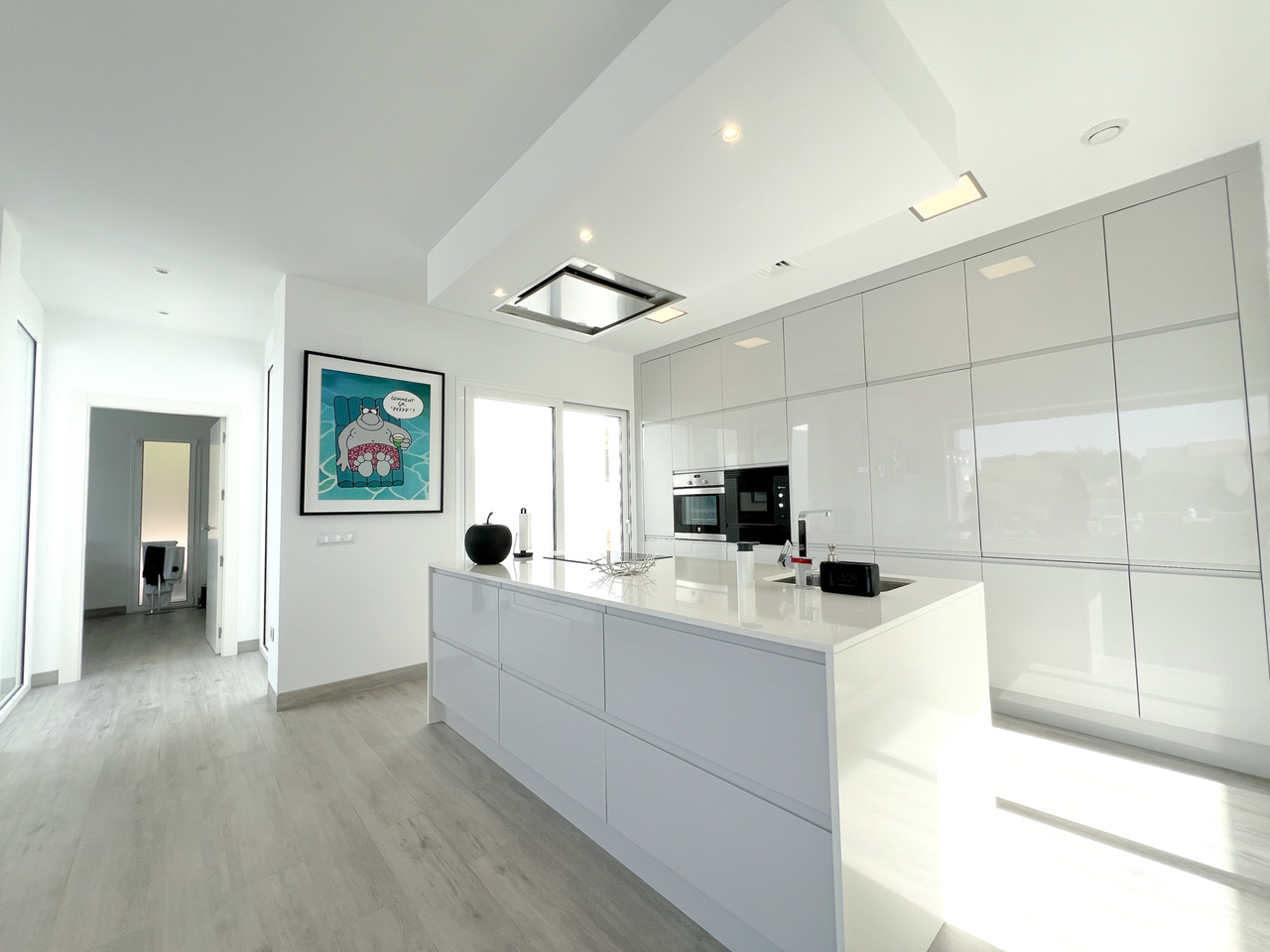 Terrace in villa for sale in Las Colinas Golf