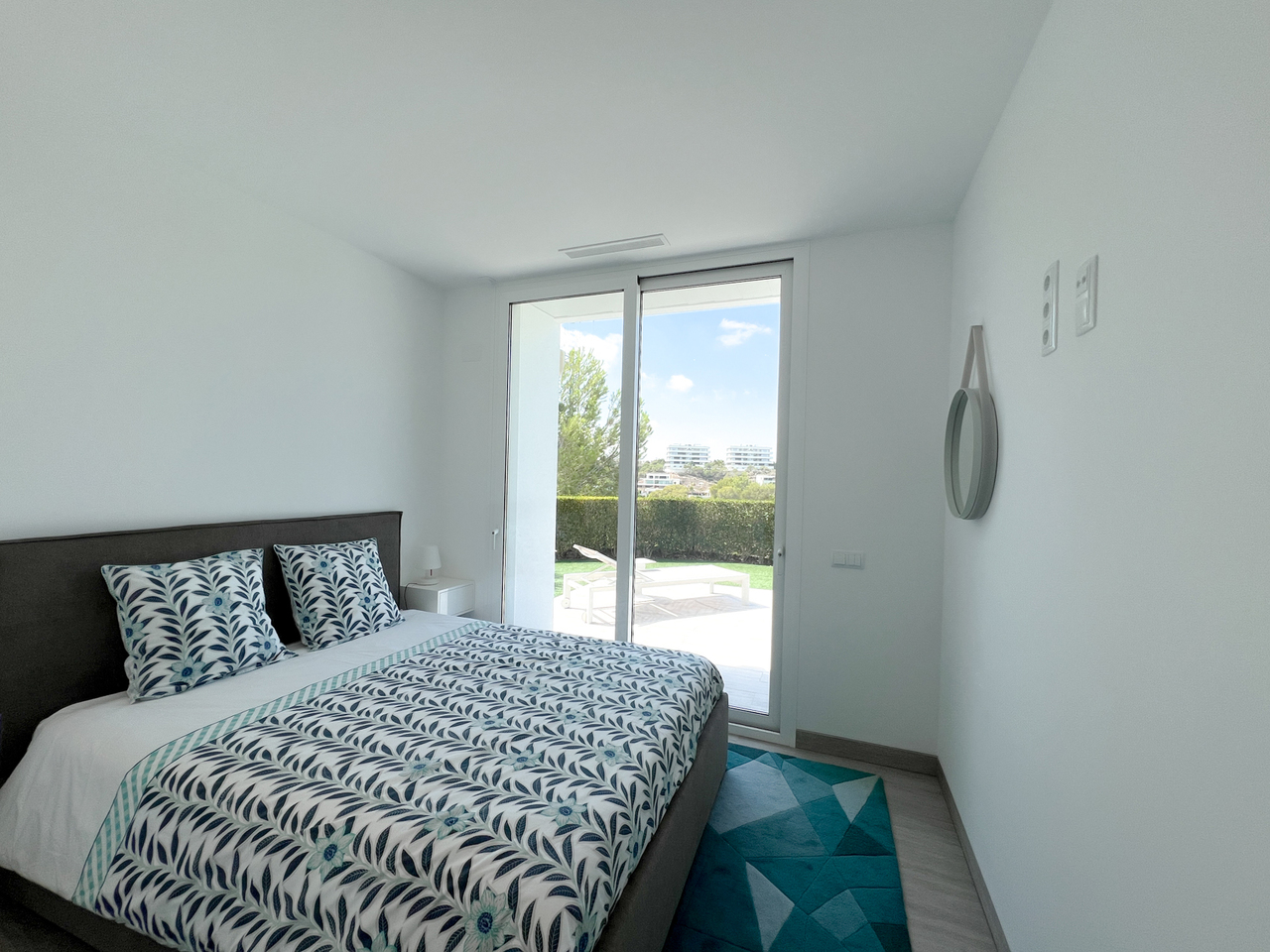 Pool area in villa for sale in Las Colinas Golf