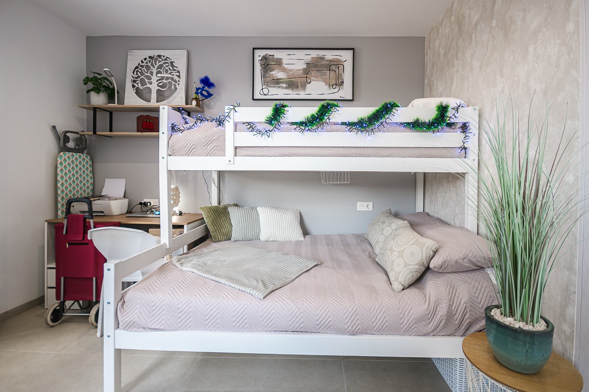 Dining area in penthouse for sale in San Pedro del Pinatar