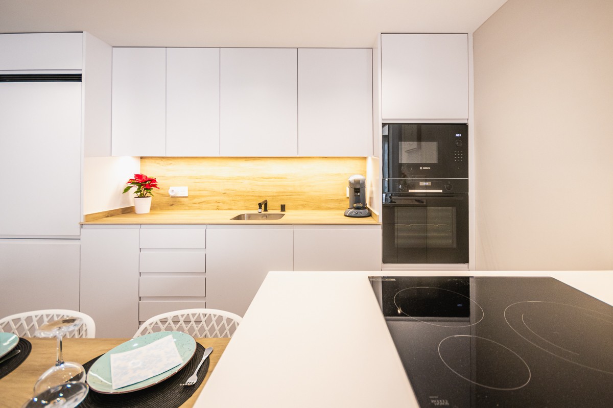 Dining area in penthouse for sale in San Pedro del Pinatar