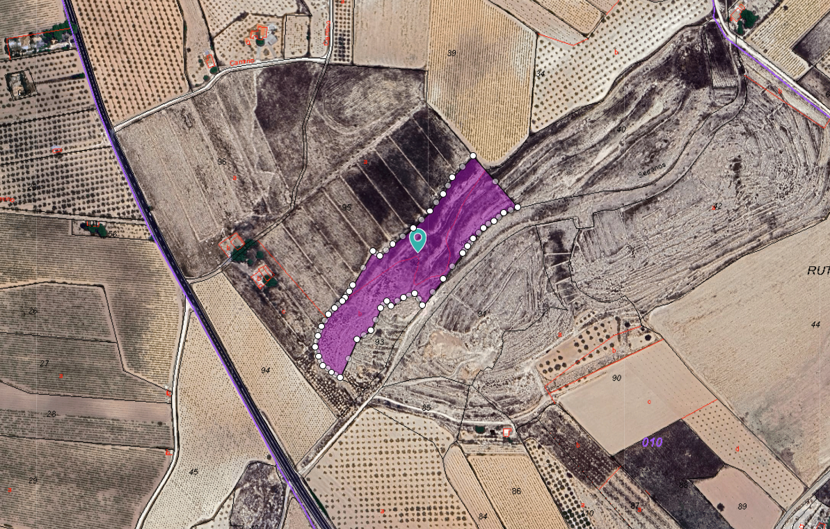This 17,300 m² parcel is located just 800 meters from the town of Pinoso, Alicante