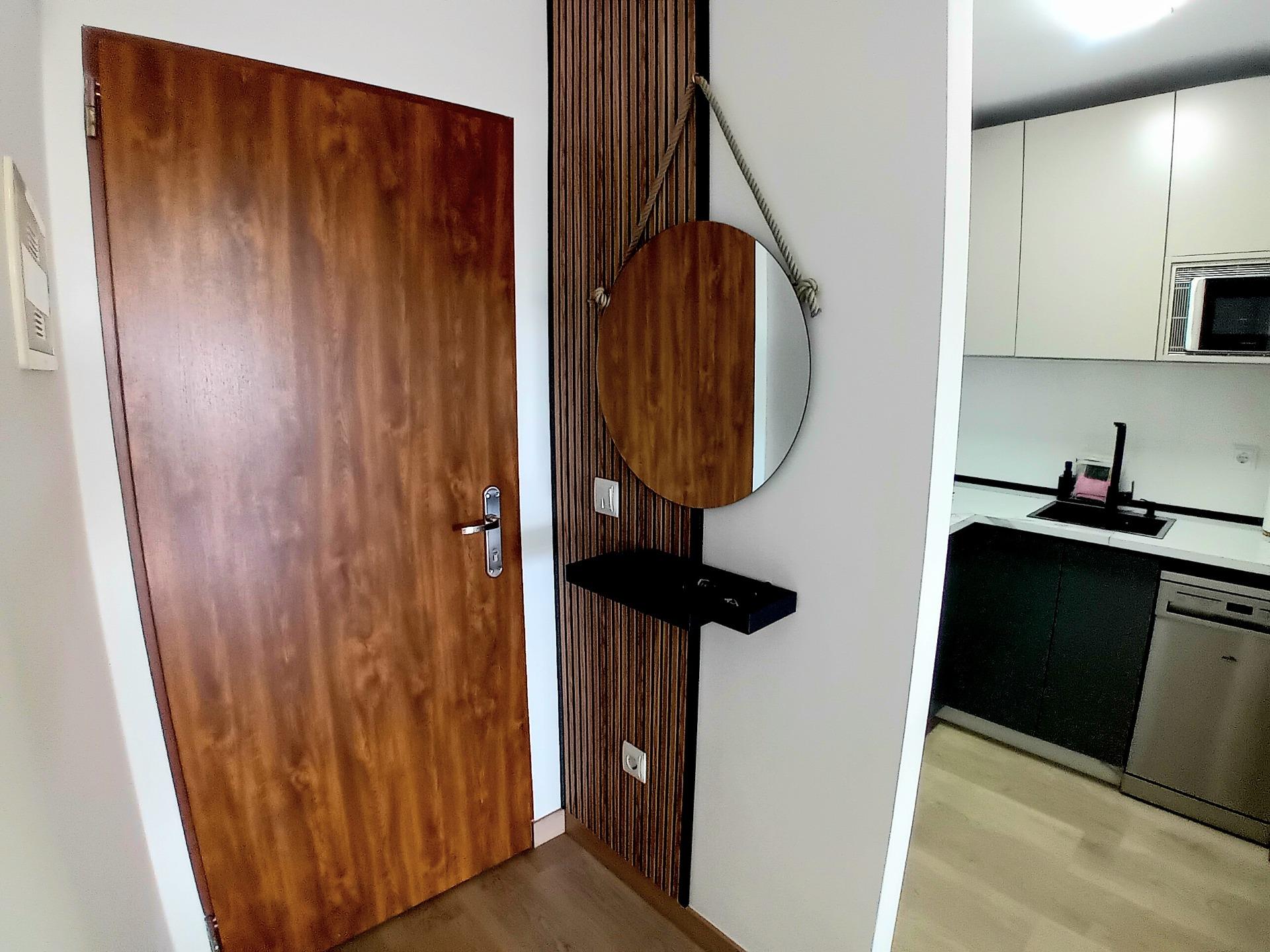 Living room in apartment for sale in Mazarron