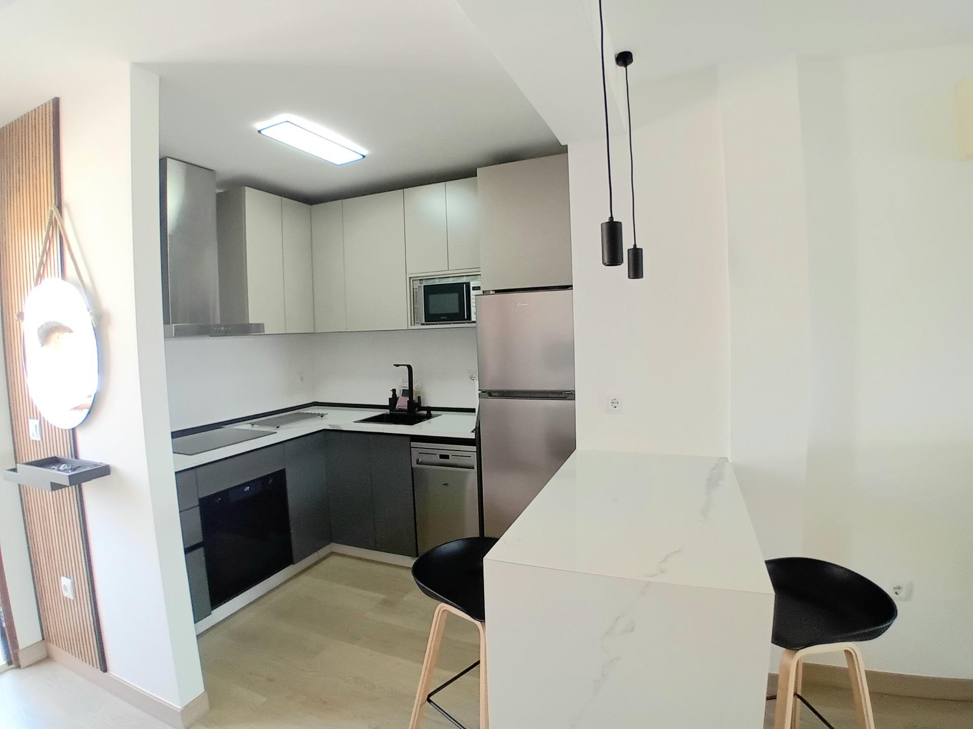 Garden in apartment for sale in Mazarron