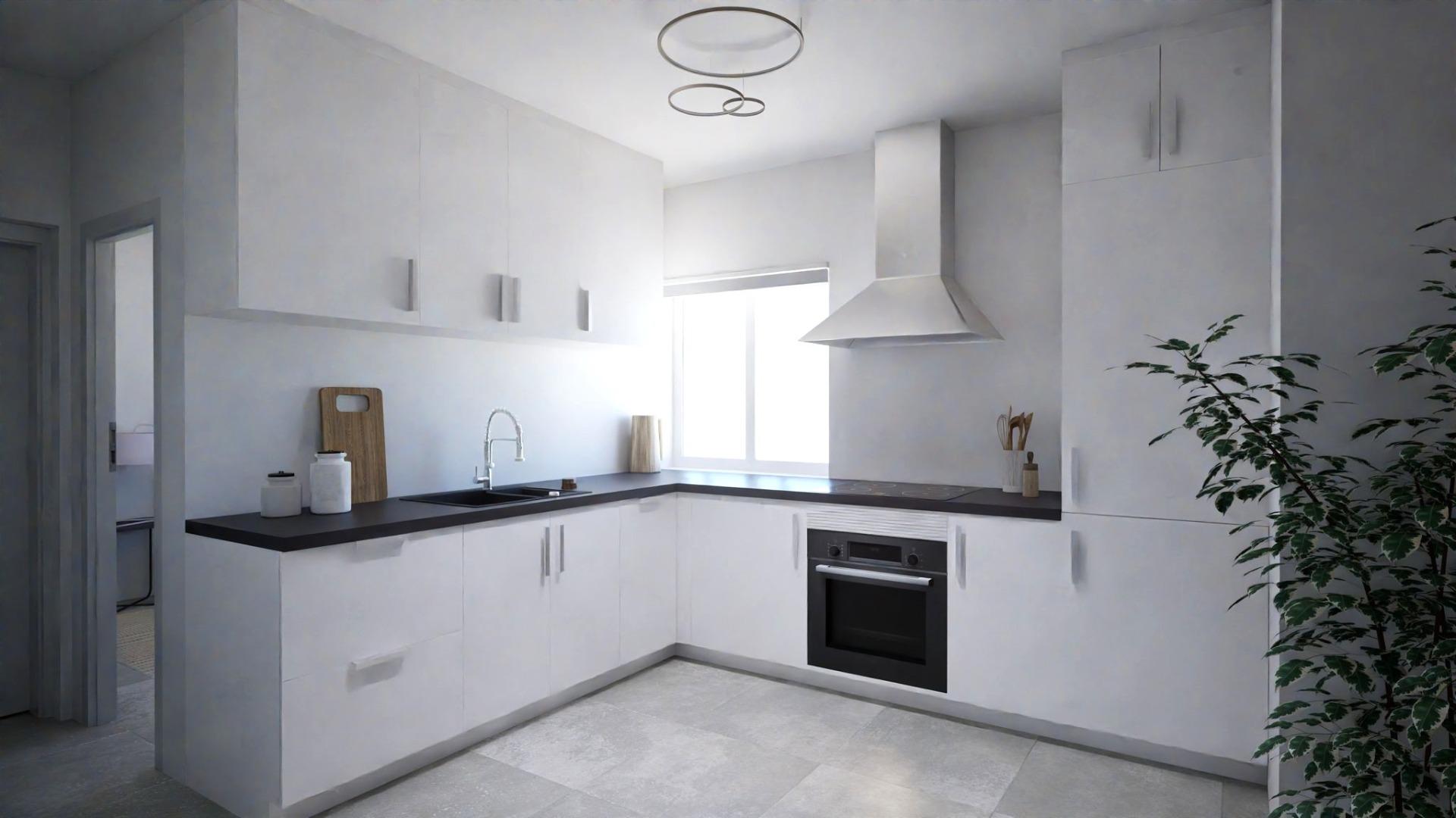 Living room in penthouse for sale in Torrevieja