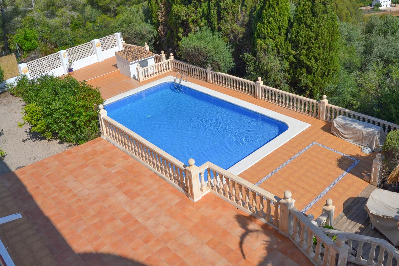 Exterior view in villa for sale in Pedreguer