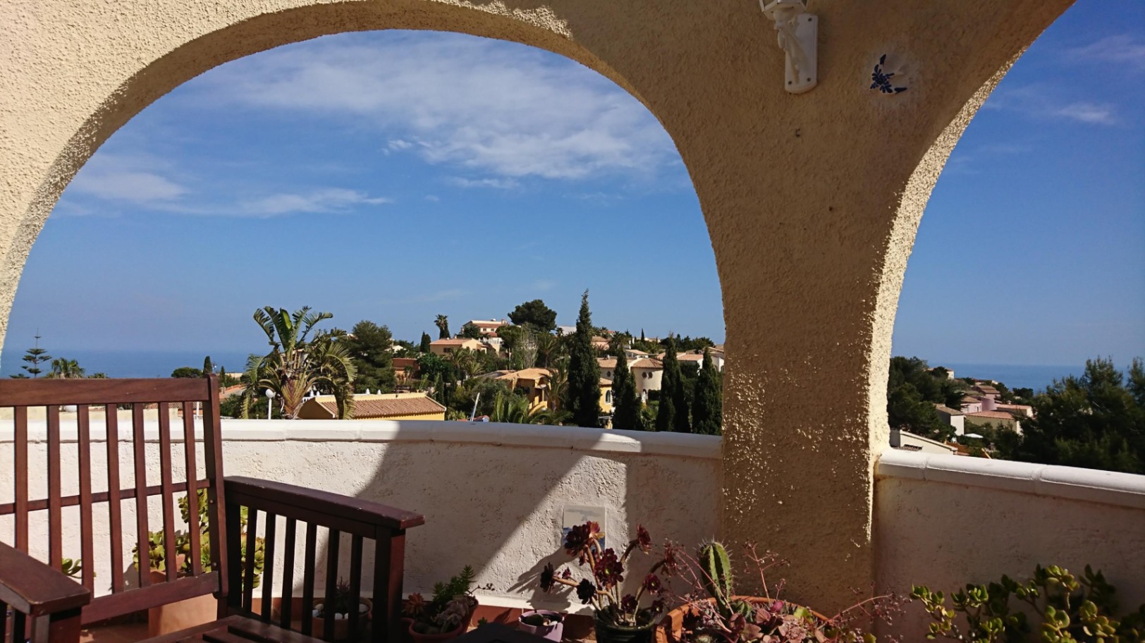 Terrace in villa for sale in Benitachell