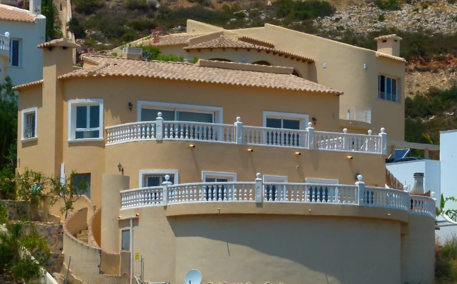 Bathroom in villa for sale in Benitachell