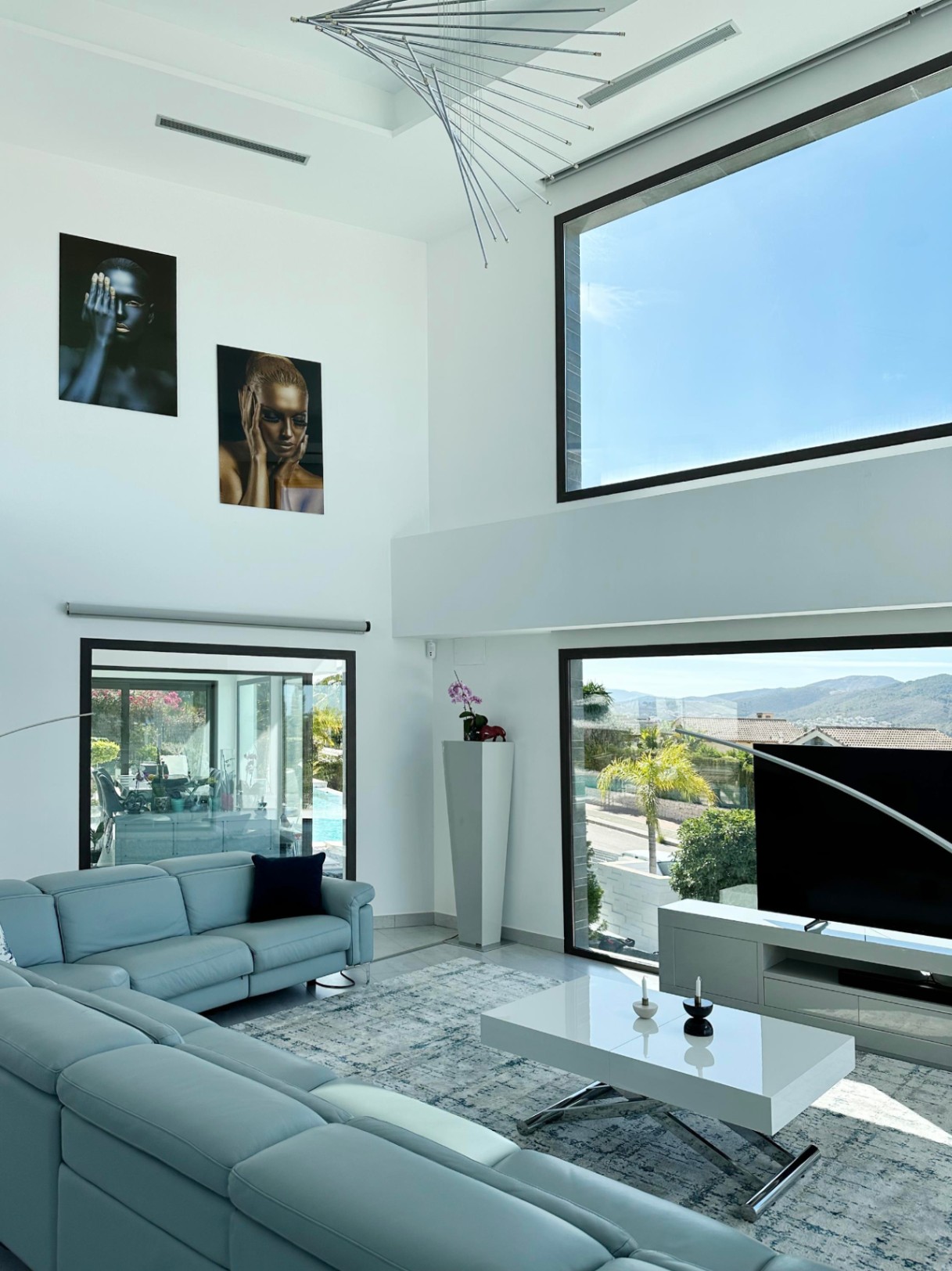 Terrace in villa for sale in javea