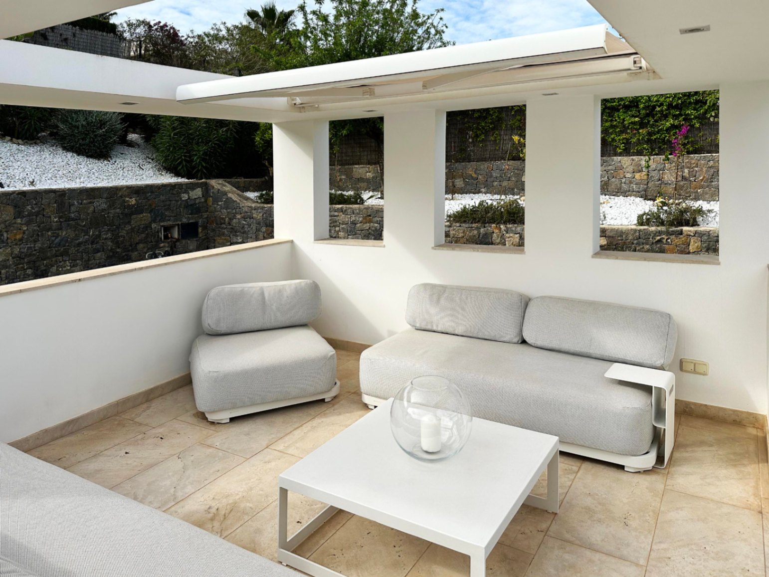Terrace in villa for sale in javea