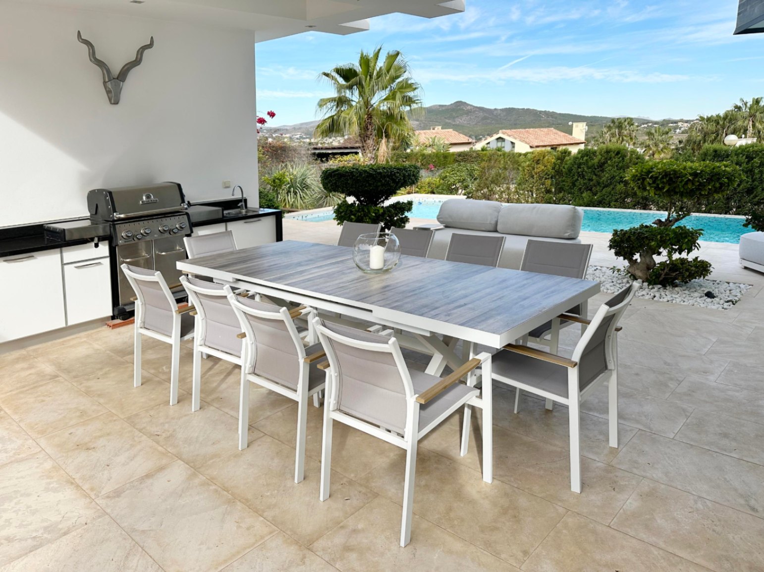 Garden in villa for sale in javea
