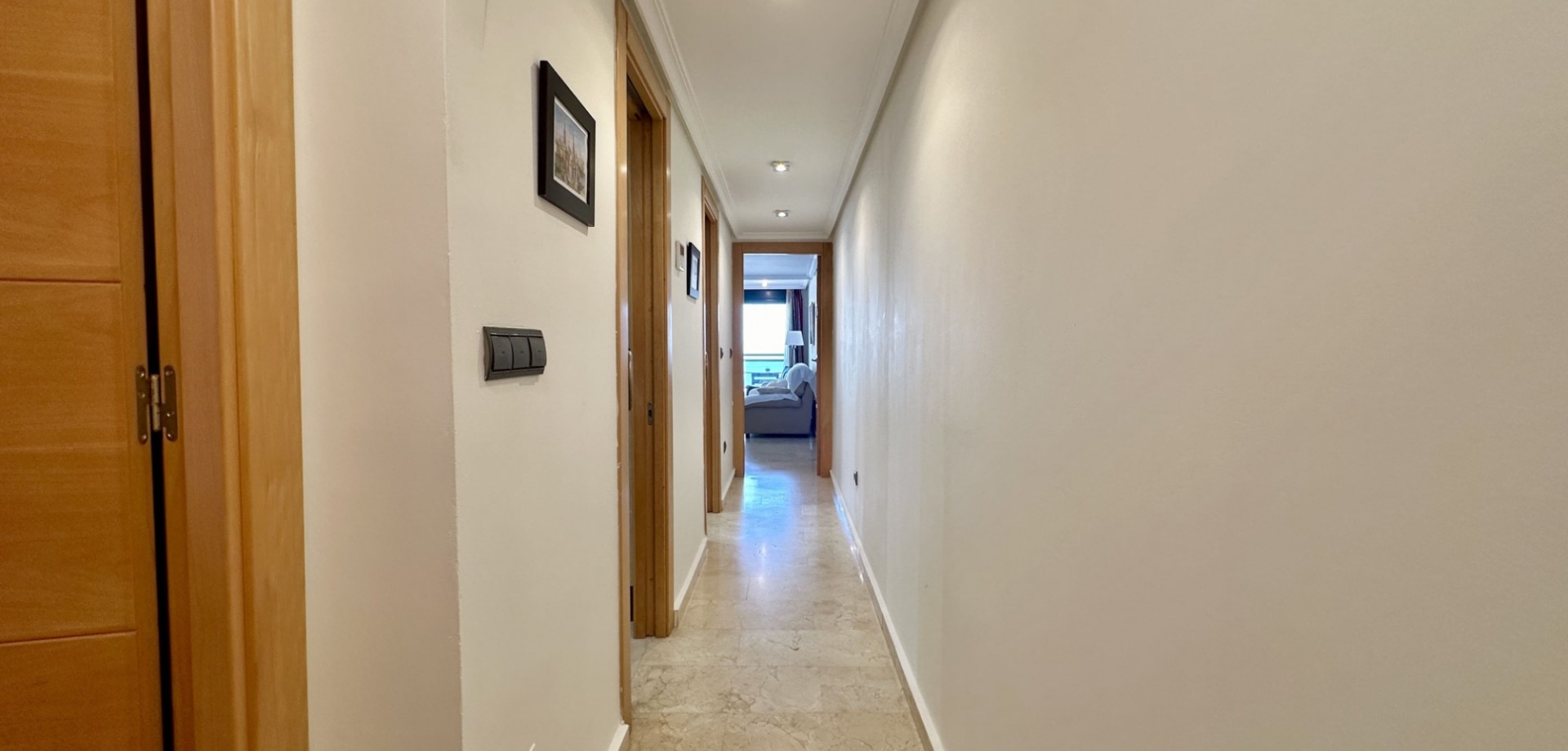 Pool area in apartment for sale in Guardamar del Segura