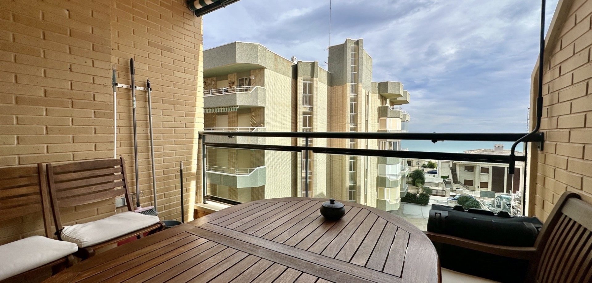 Pool area in apartment for sale in Guardamar del Segura