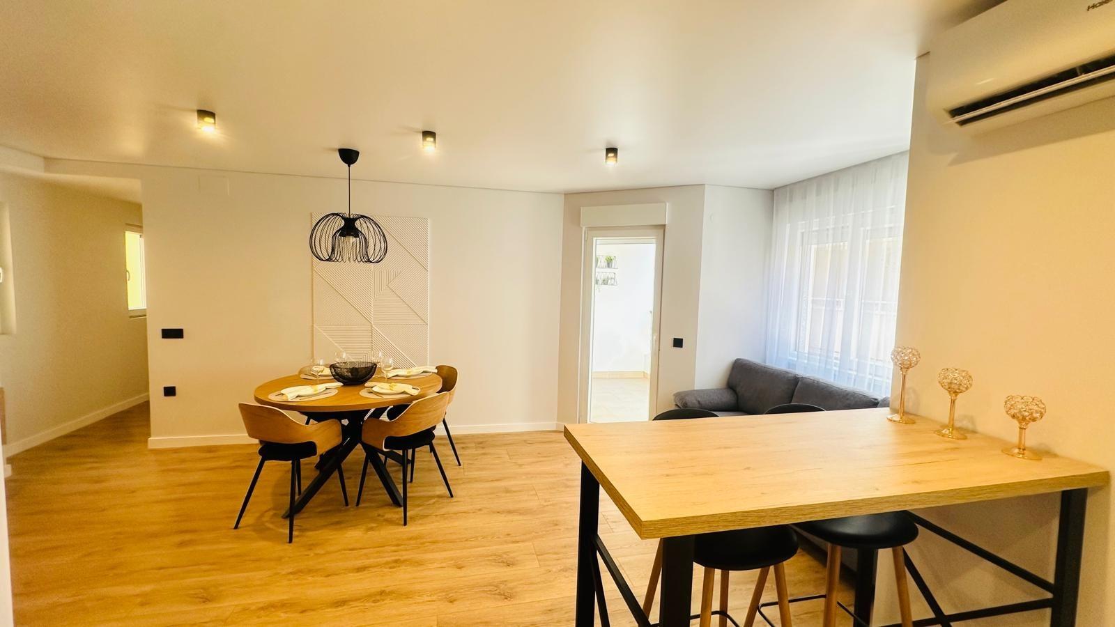 Pool area in apartment for sale in Torrevieja