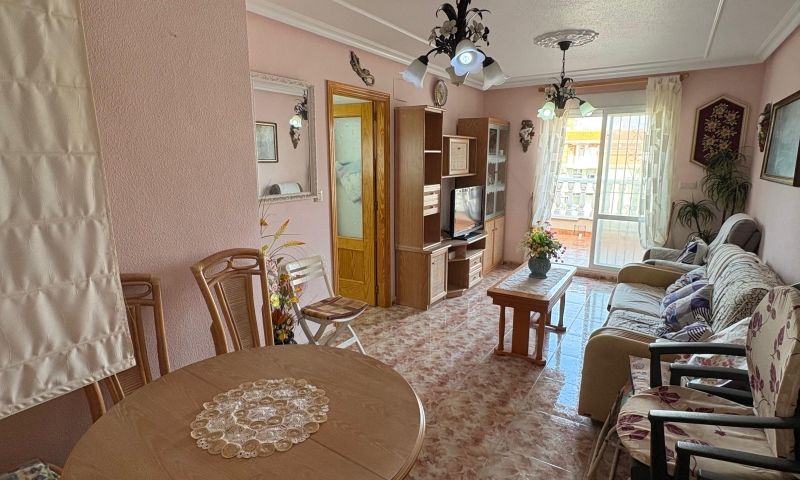 Pool area in apartment for sale in Torrevieja