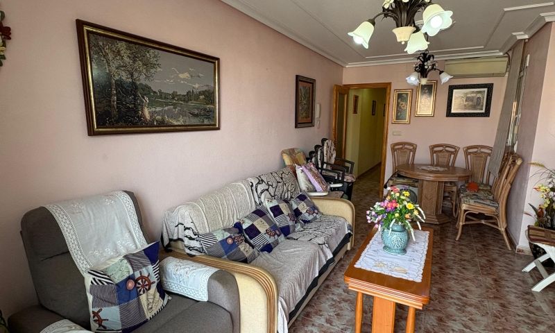 Garden in apartment for sale in Torrevieja